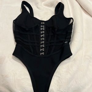 Black bodysuit